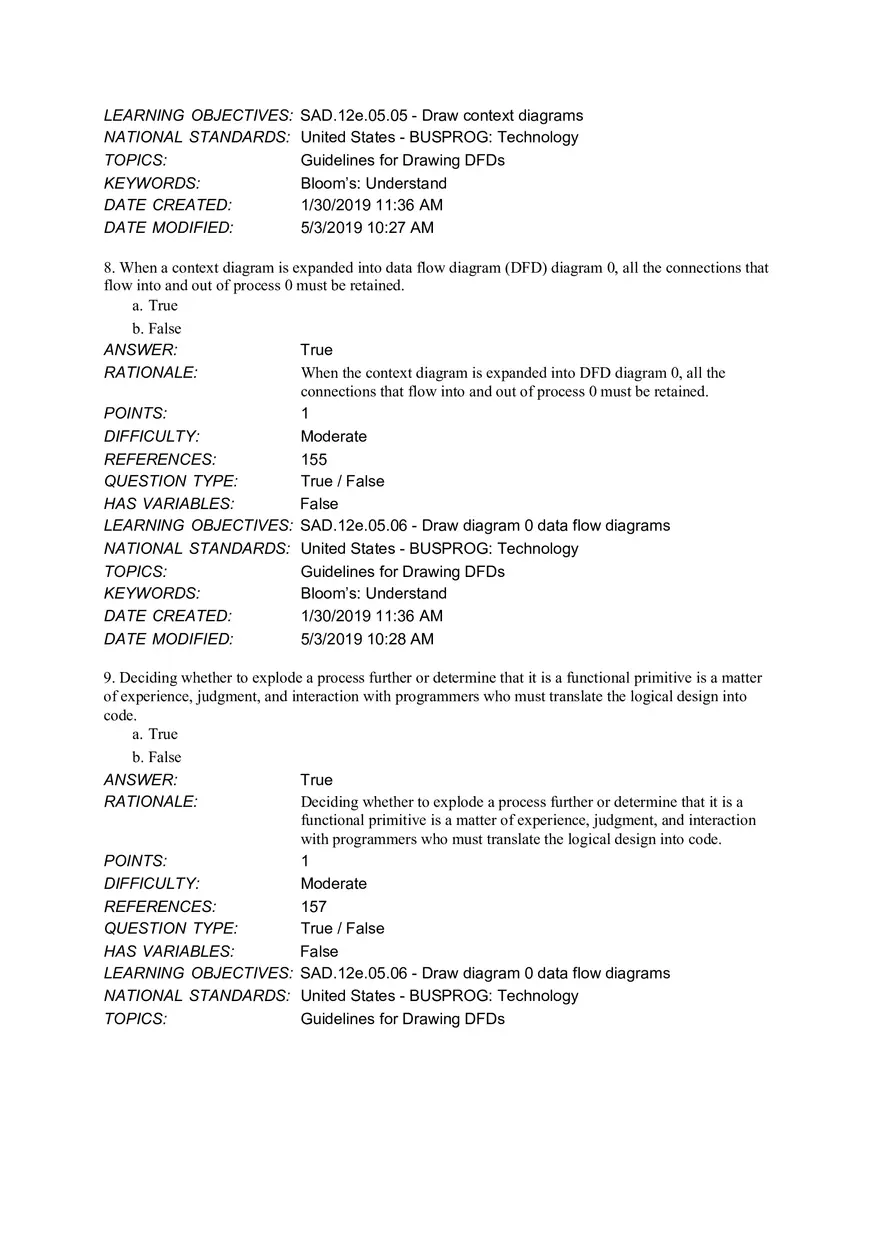 Data Stores Are Shown in a Context Diagram - Page 8