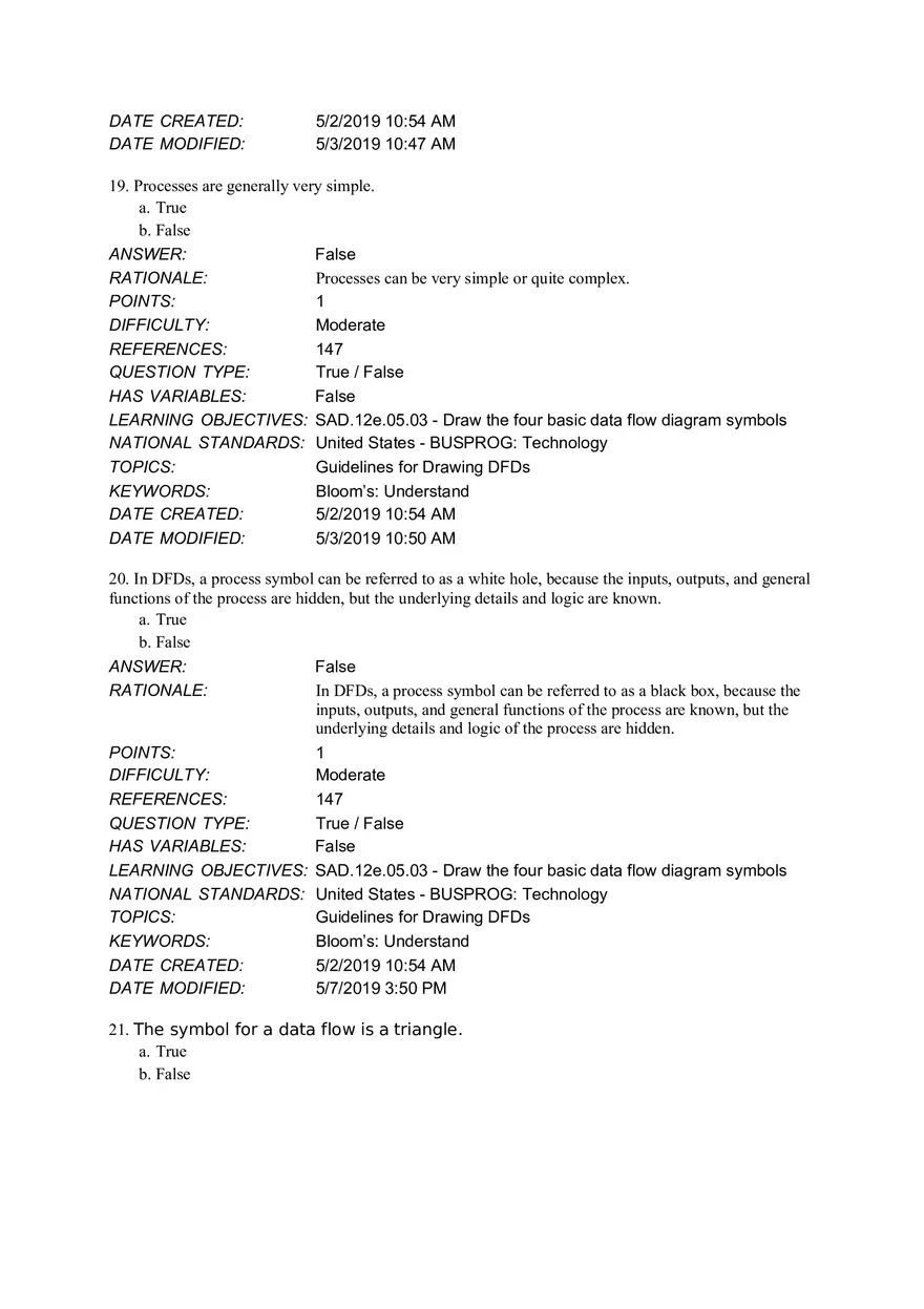 Data Stores Are Shown in a Context Diagram - Page 13