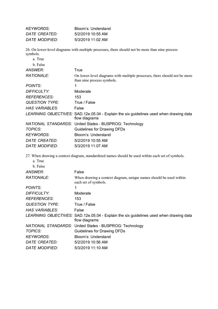 Data Stores Are Shown in a Context Diagram - Page 4