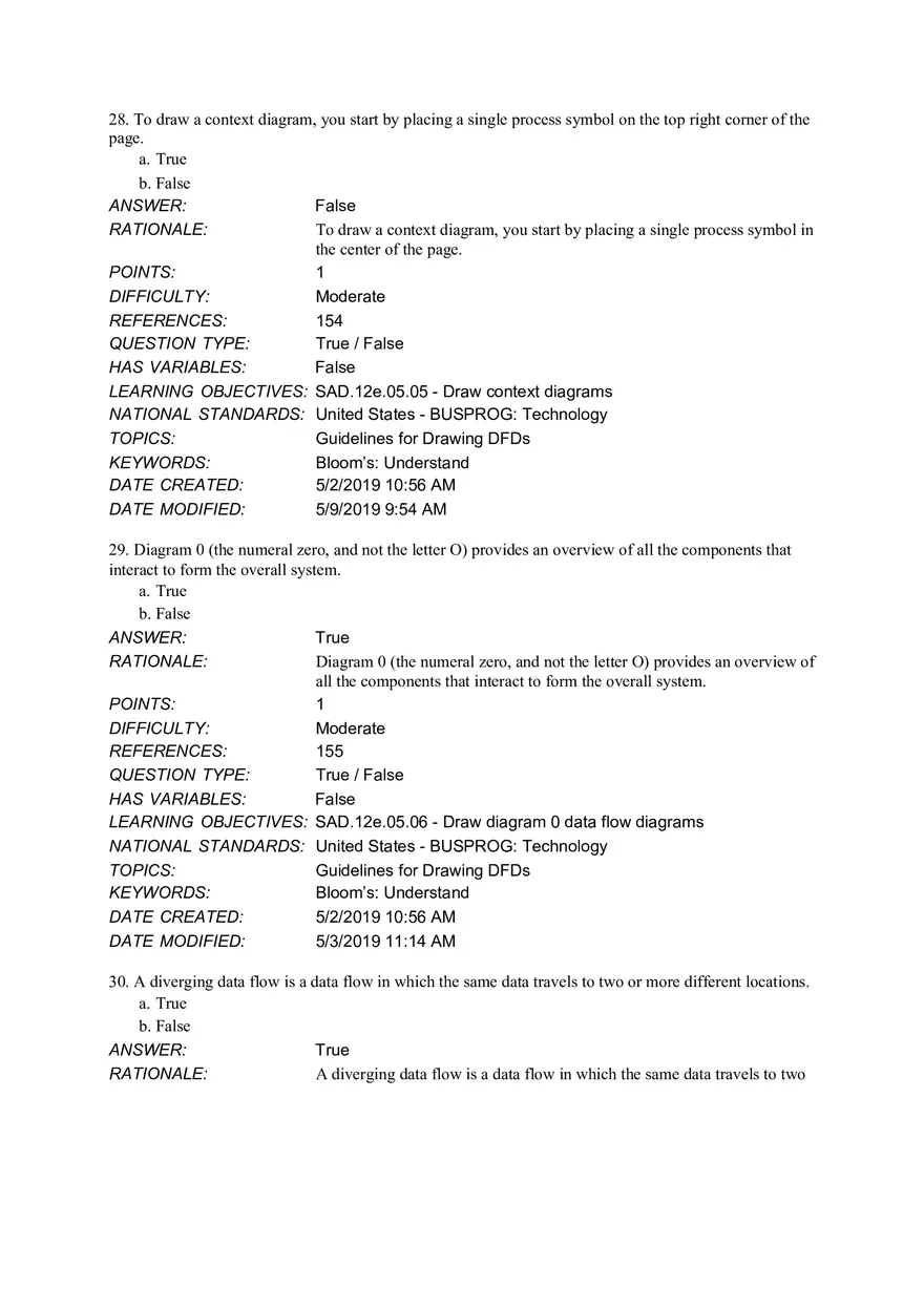 Data Stores Are Shown in a Context Diagram - Page 5