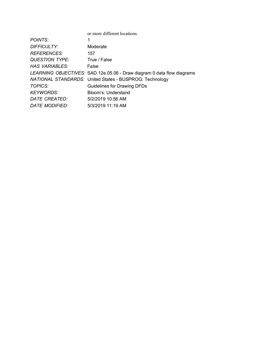 Data Stores Are Shown in a Context Diagram - Page 6