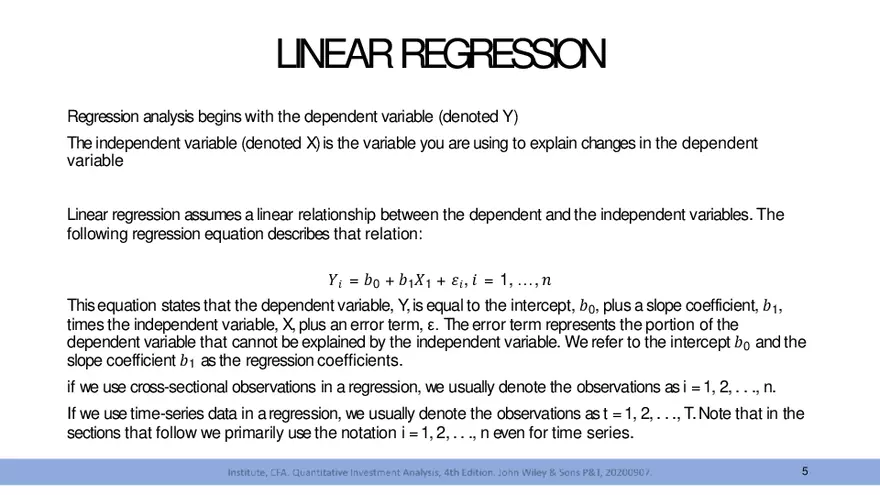 Chapter 7: Introduction to Linear Regression - Page 5