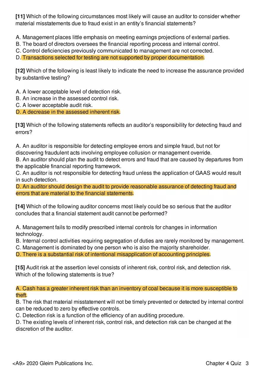 Chapter 4 Quiz Audit - Page 3