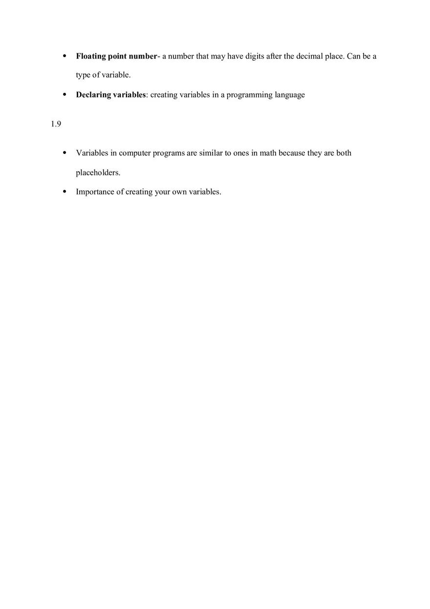 Computer Science Principles Unit 1 Notes - Page 6
