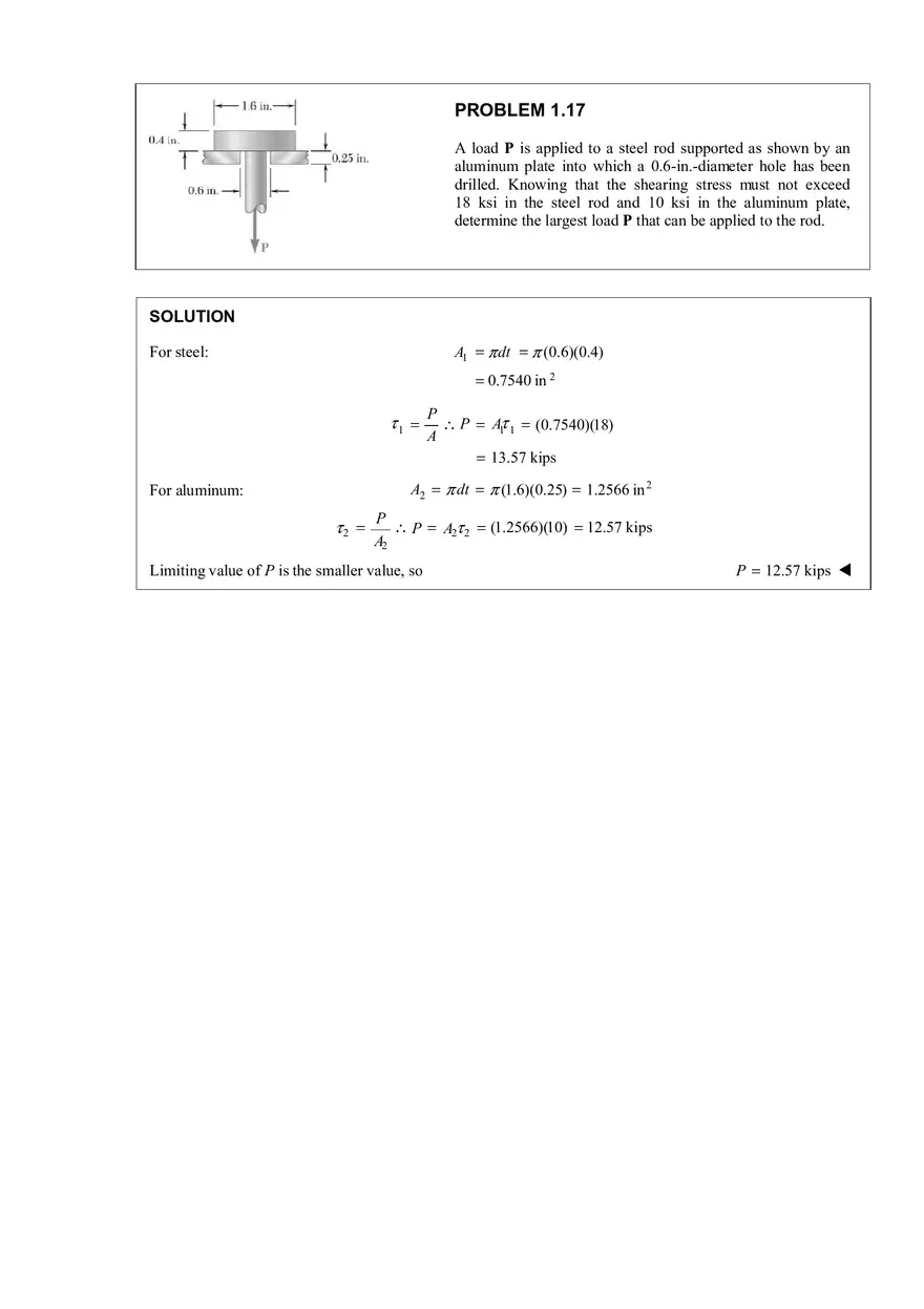 Ch.1 Problem 1.17 Solution - Page 1