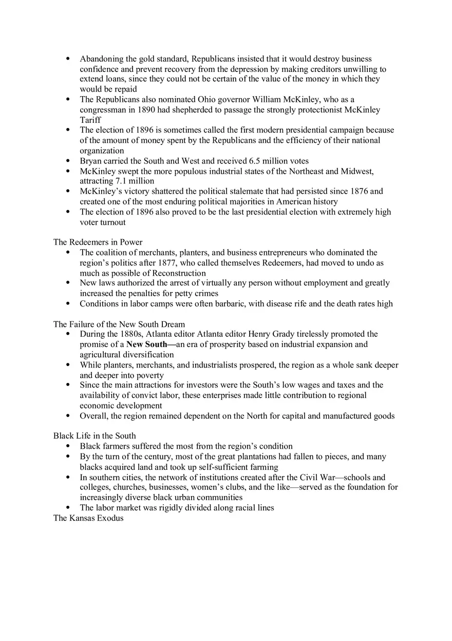 Ch 17 Freedom’s Boundaries, at Home and Abroad 1890-1900 - Page 3