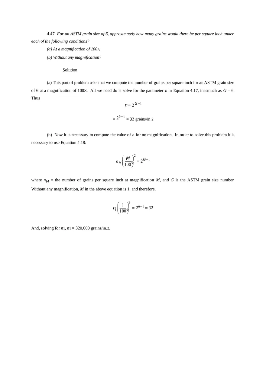 Imperfections in Solids Problem Solutions Part 8 - Page 6