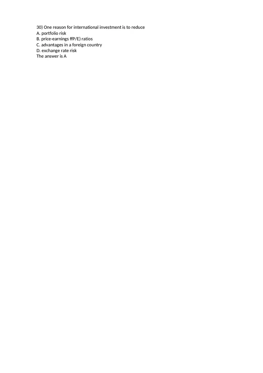 Finance Final Exam - Page 5