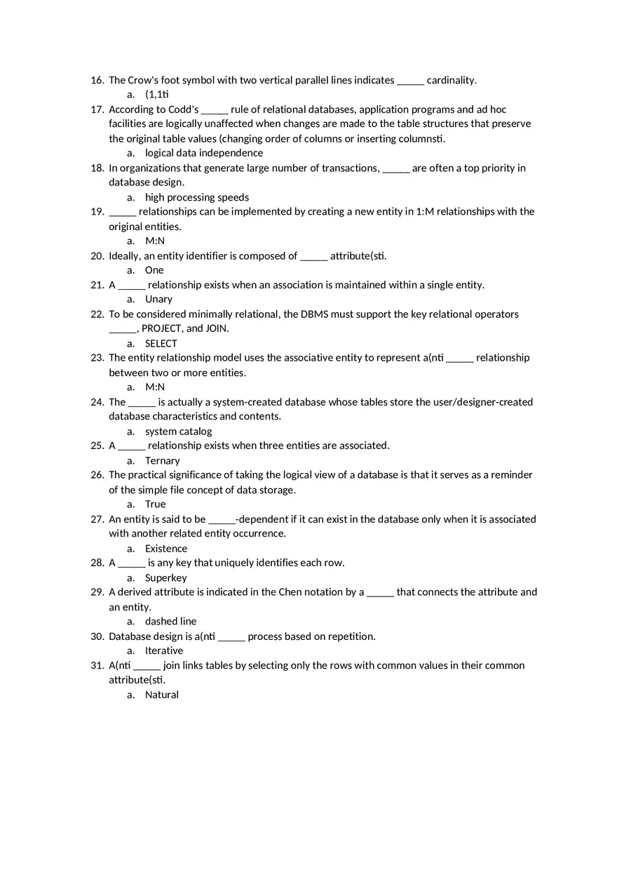 Database Design is a Process Based on Repetition - Page 2