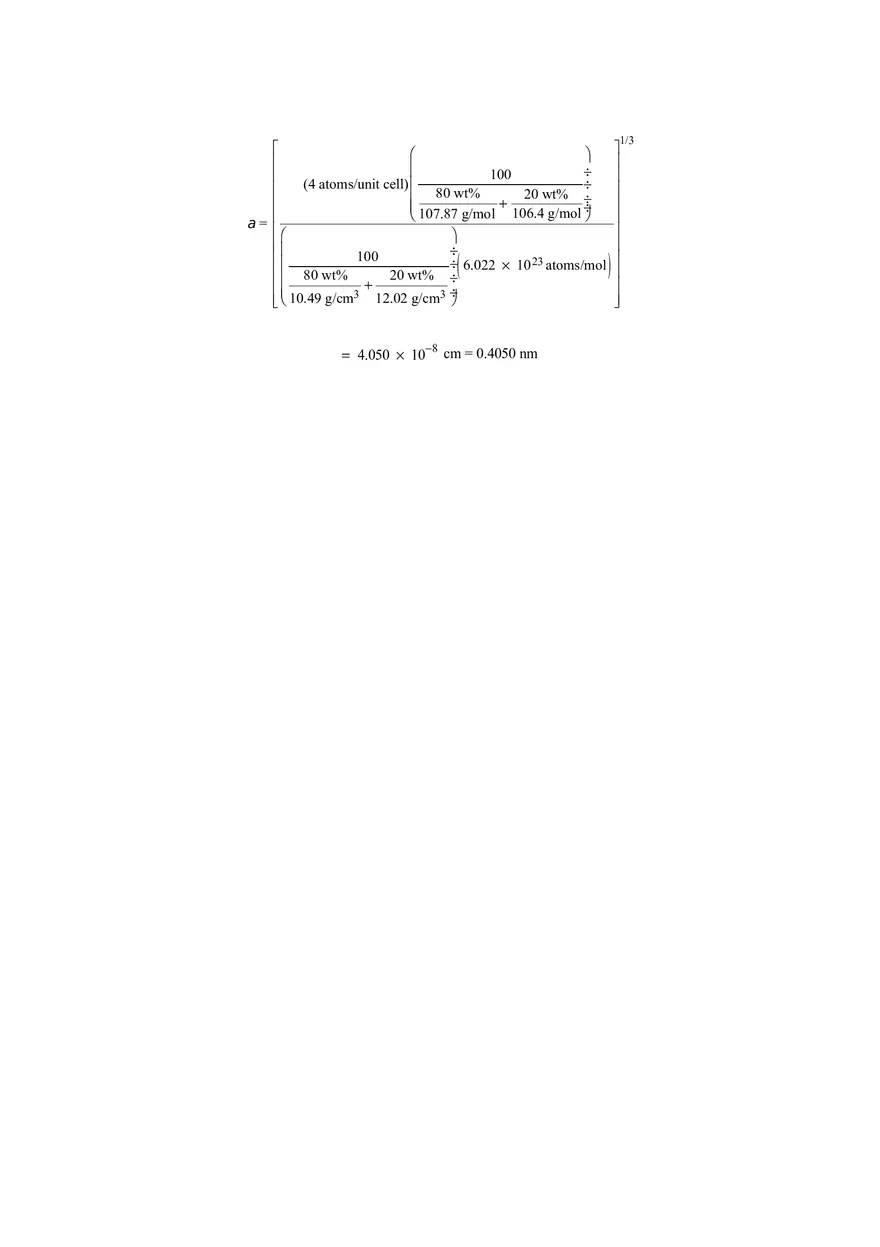 Imperfections in Solids Problem Solutions Part 4 - Page 7