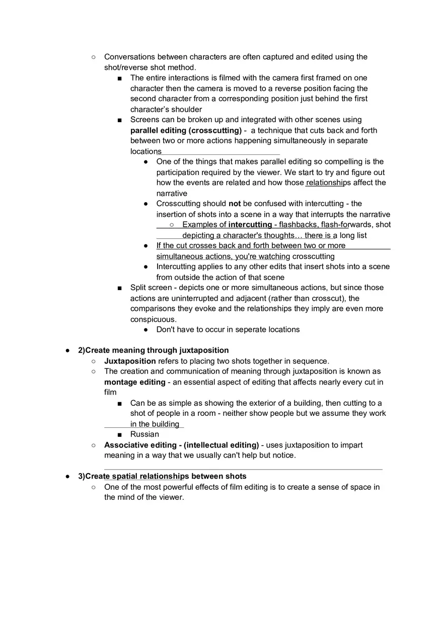 What is the Basic Building Block of Film Editing - Page 3