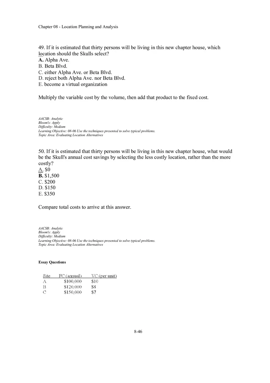 Chapter 08 Location Planning and Analysis Part 3 - Page 7