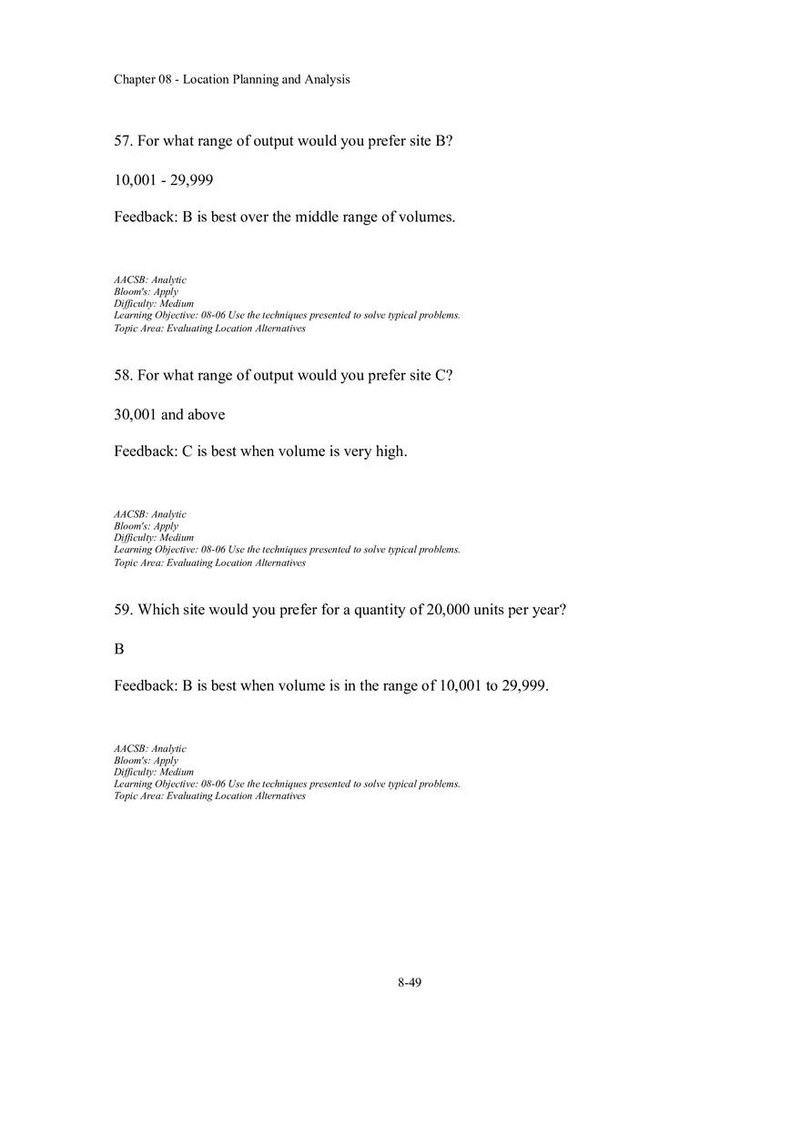 Chapter 08 Location Planning and Analysis Part 3 - Page 10