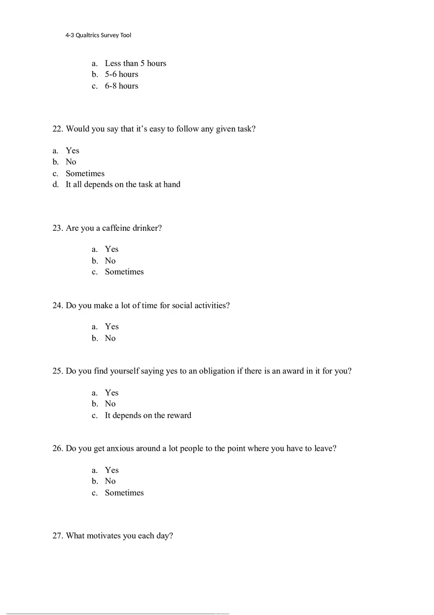 4-3 Qualtrics Survey Tool - Page 5
