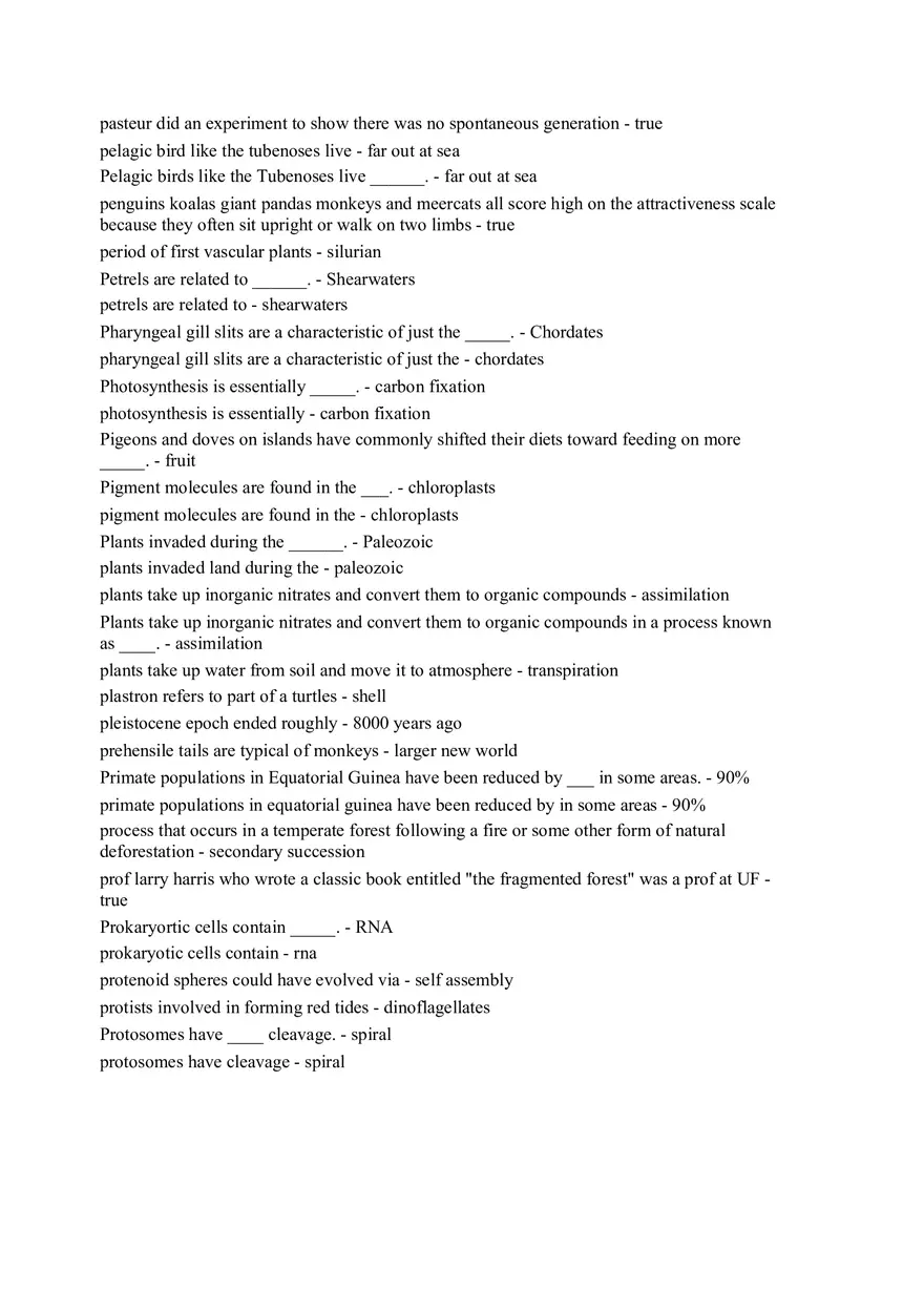 Biology Full Semester Part 3 - Page 8