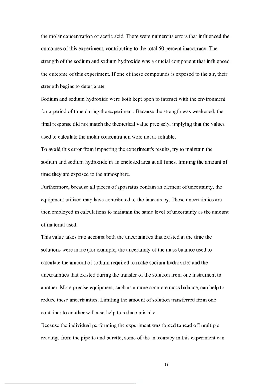 Experiment 1 Acid-Base Titration - Page 11