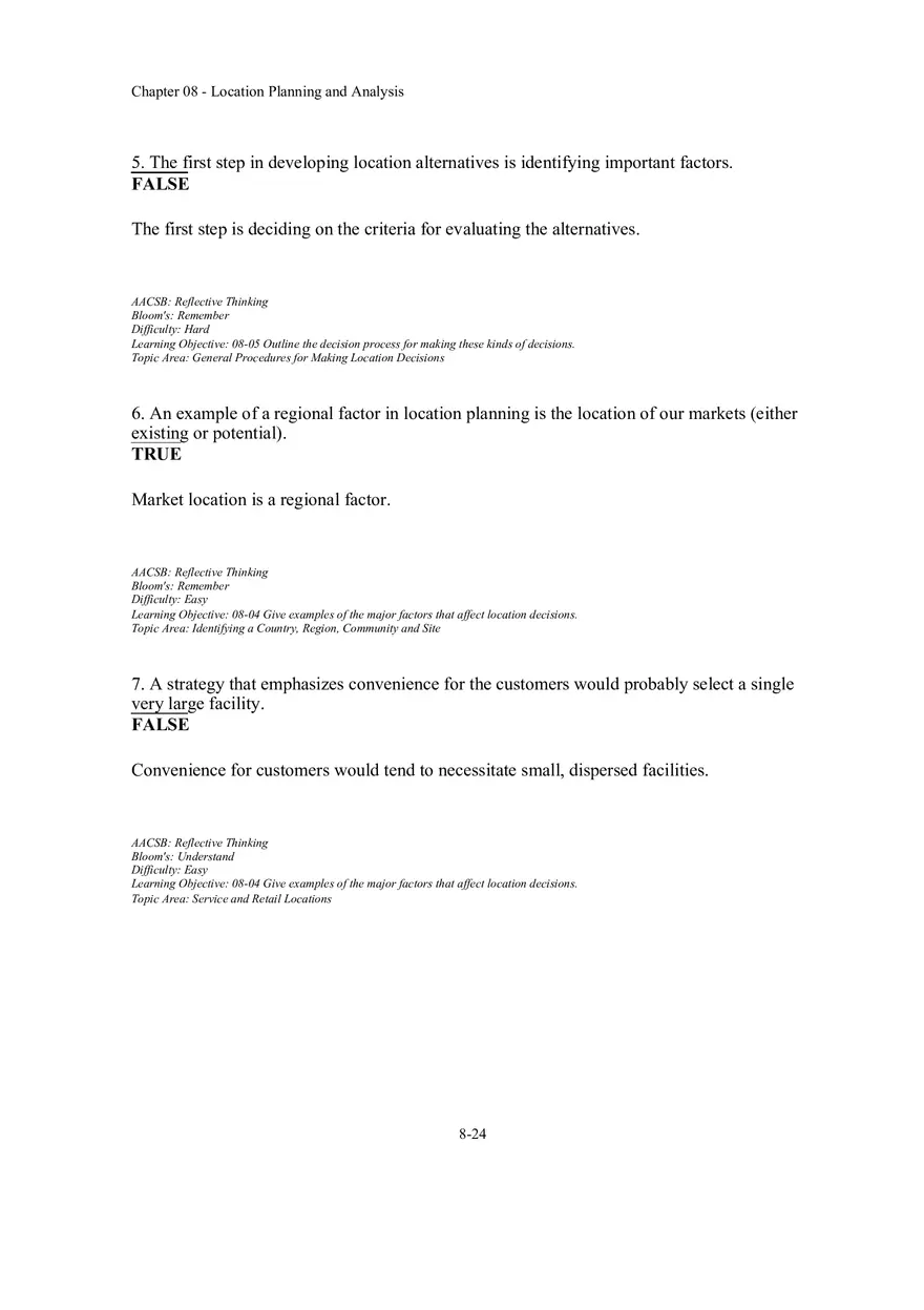 Chapter 08 Location Planning and Analysis Part 1 - Page 3