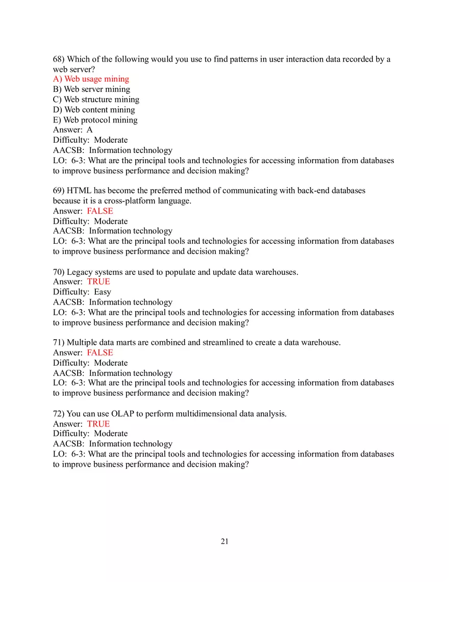 Databases and Information Management Part 3 - Page 2