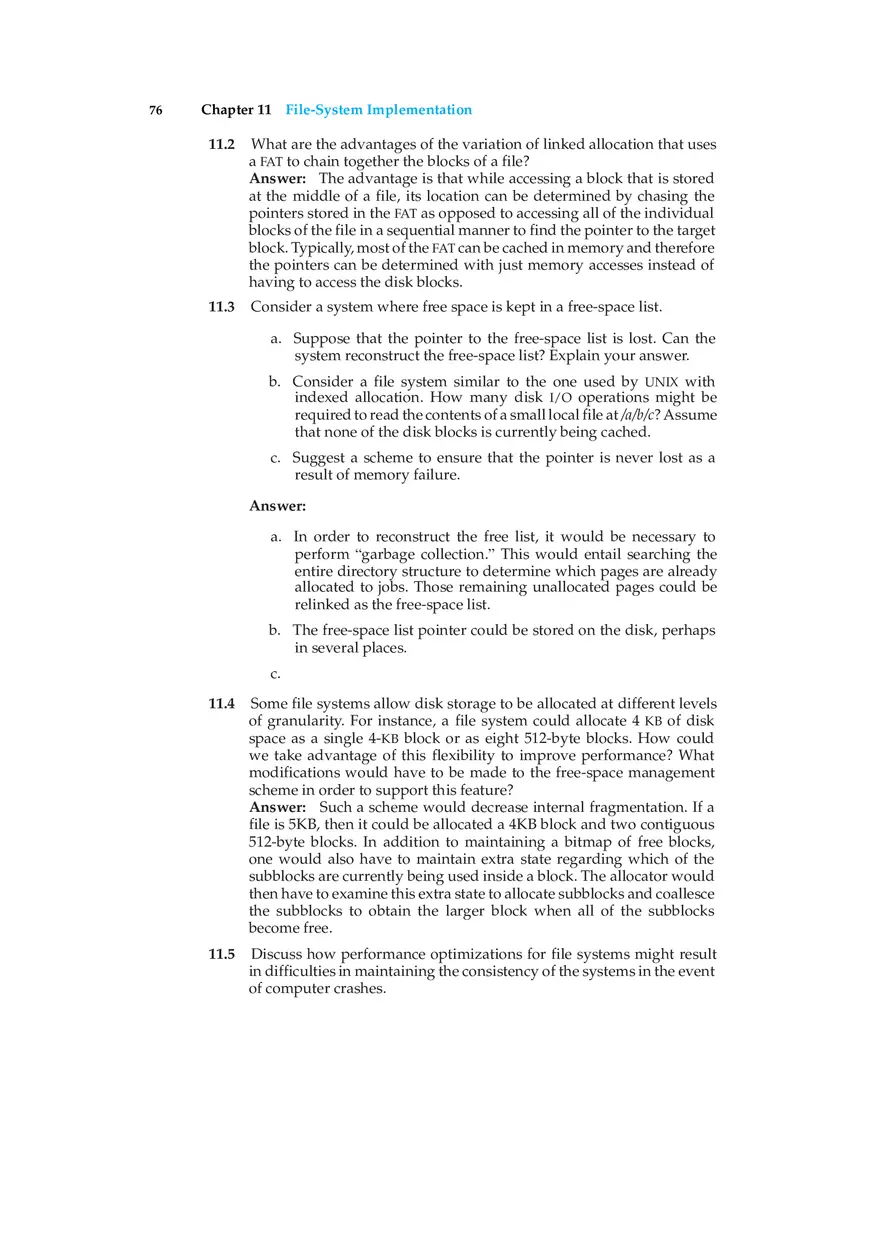 Chapter 11 File-Systems Implementation - Page 2