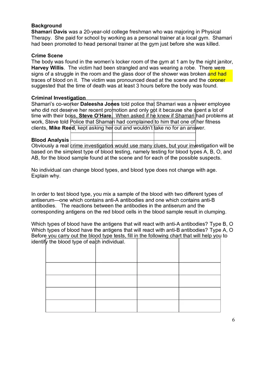 Blood Tests to Identify Babies and Criminals - Page 6