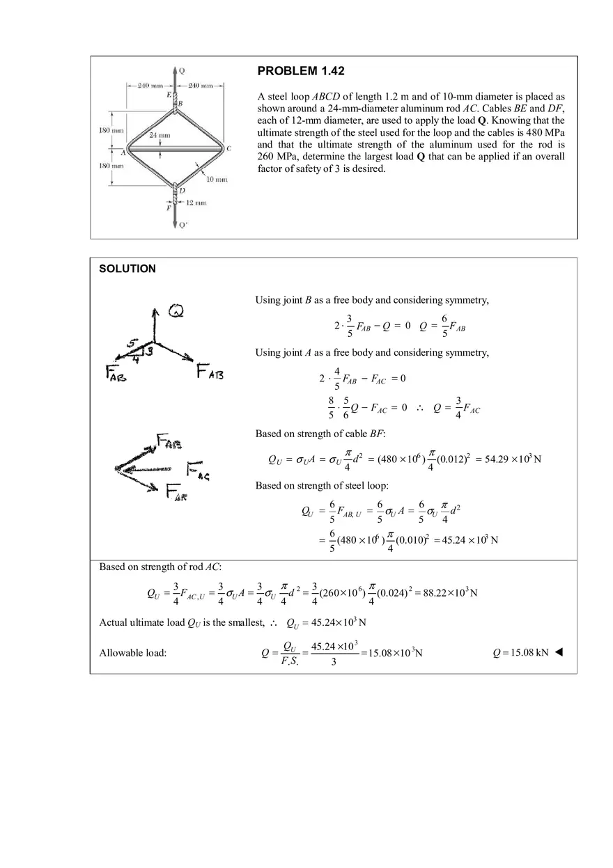 Ch.1 Problem 1.42 Solution - Page 1