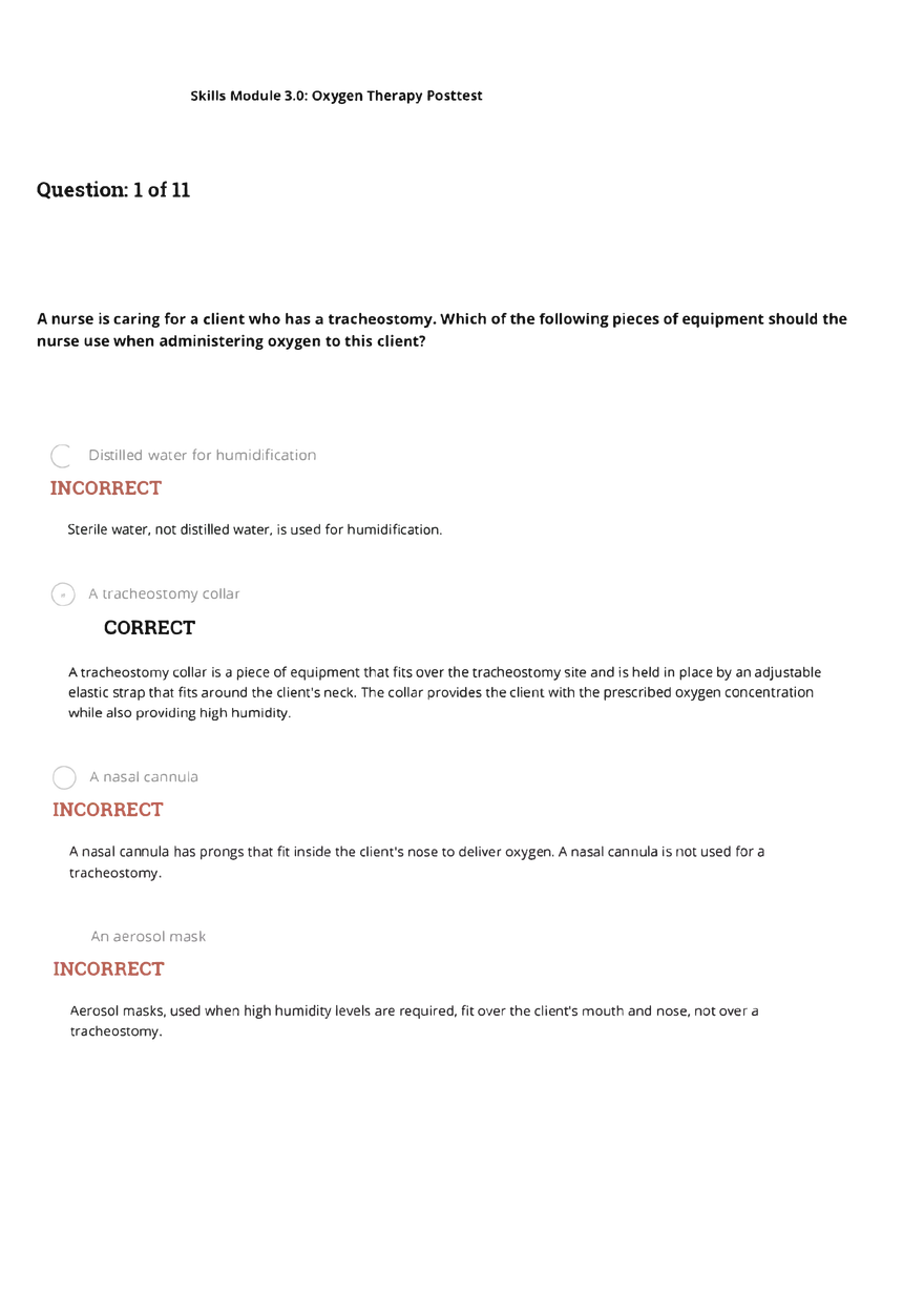 Oxygen Therapy - Page 1