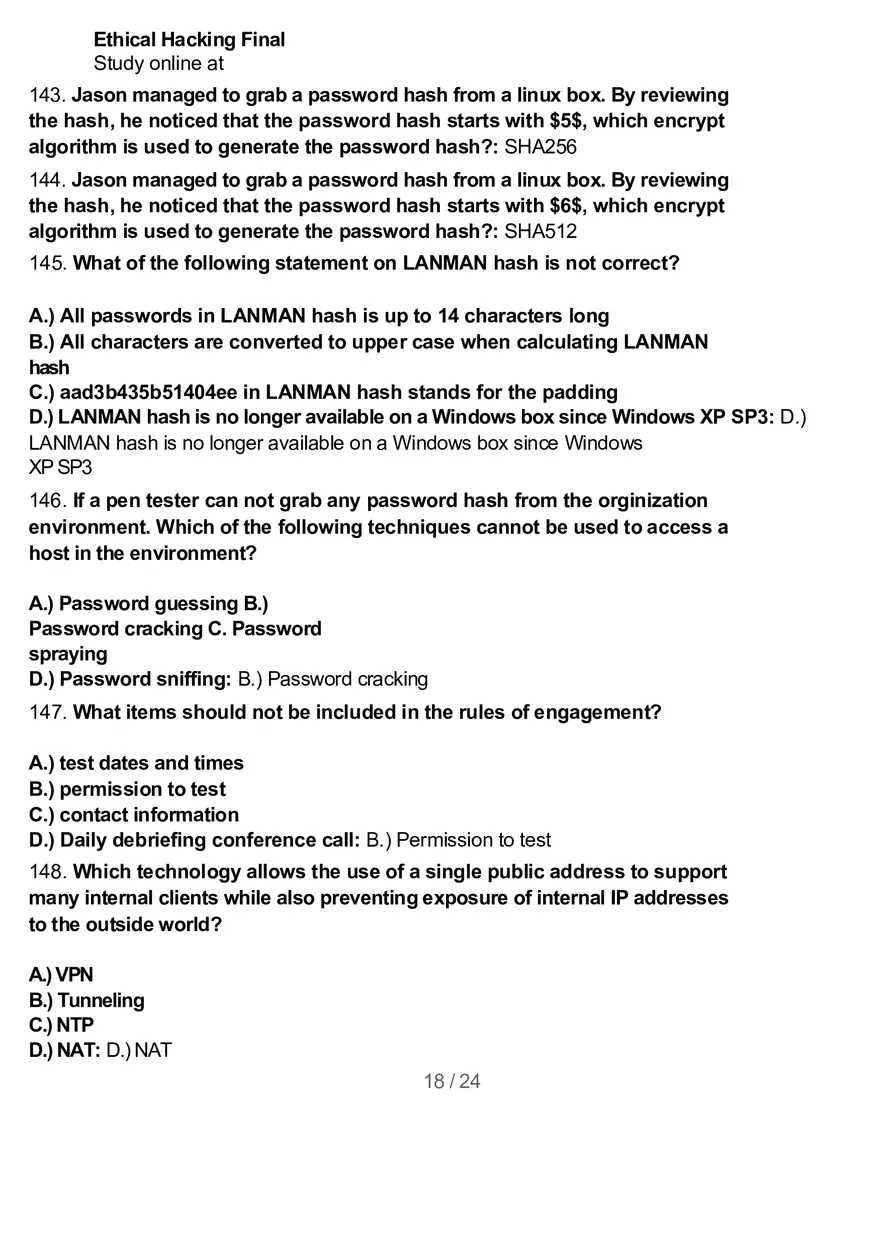 Ethical Hacking Final 2 - Page 10