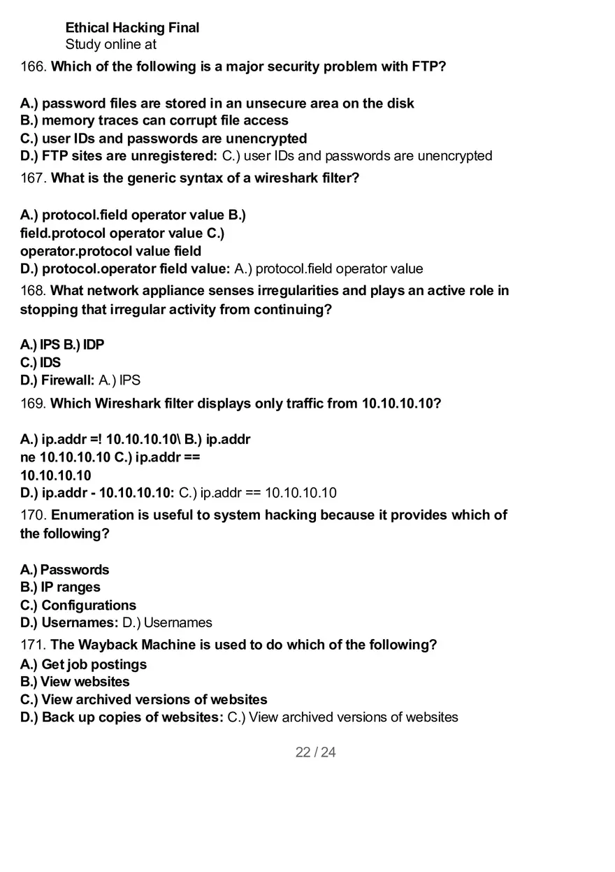 Ethical Hacking Final 2 - Page 15