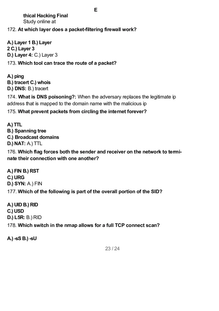 Ethical Hacking Final 2 - Page 16