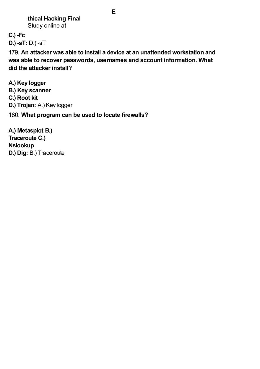 Ethical Hacking Final 2 - Page 17