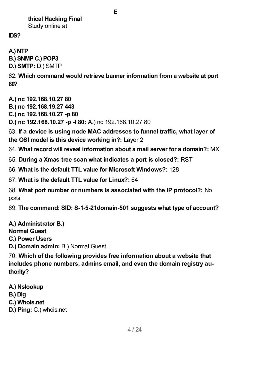Ethical Hacking Final 2 - Page 18