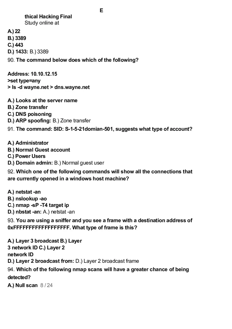 Ethical Hacking Final 2 - Page 22