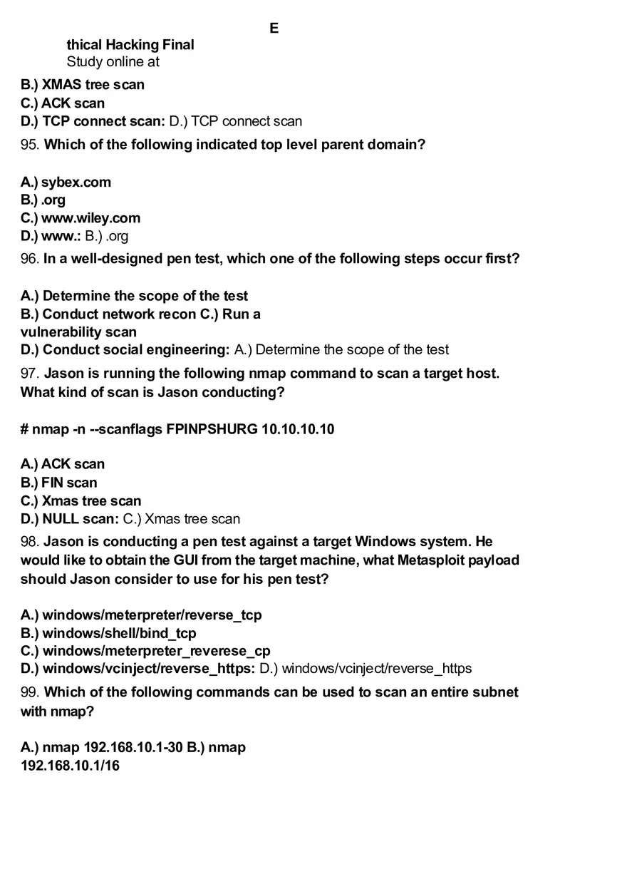 Ethical Hacking Final 2 - Page 23