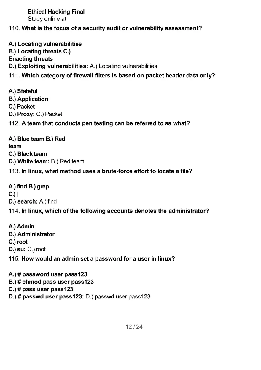 Ethical Hacking Final 2 - Page 4