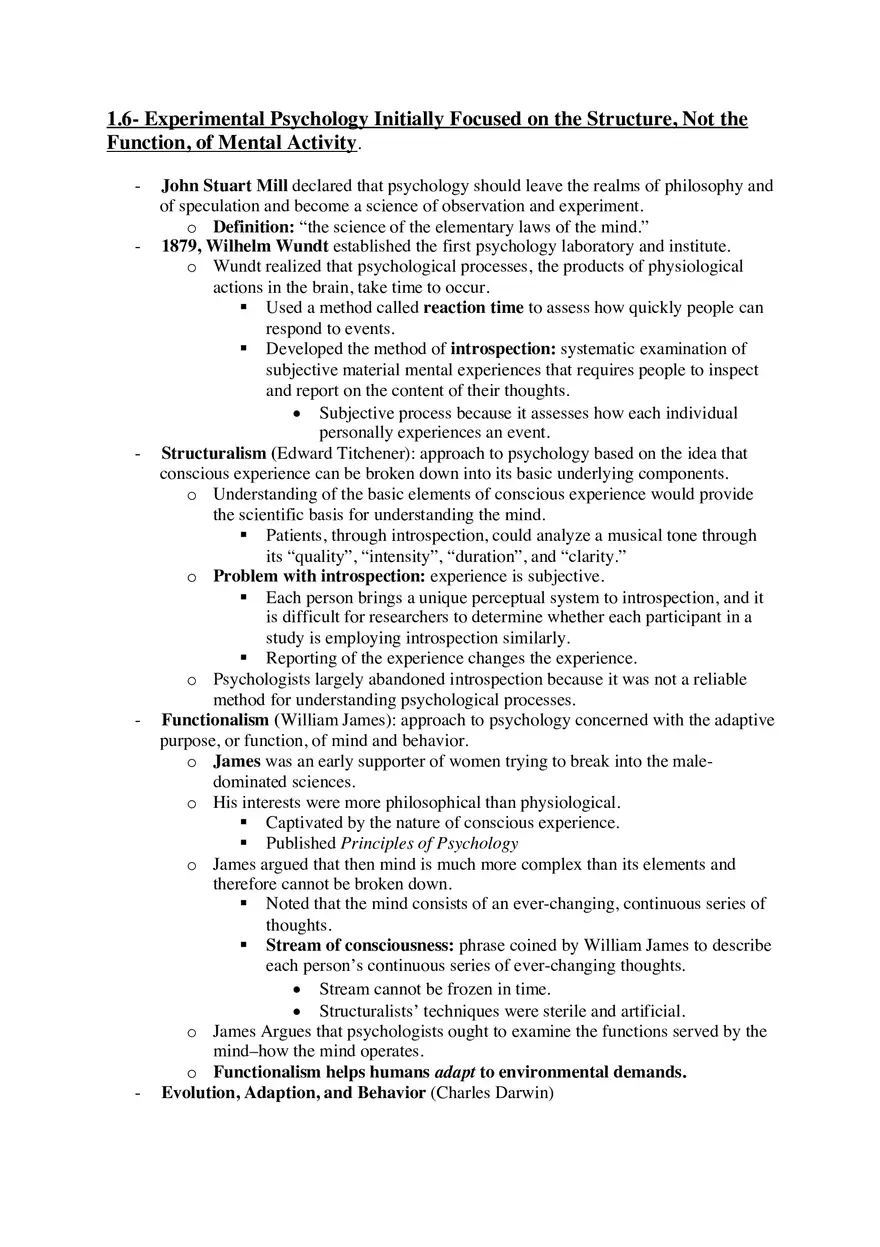 Chapter 1 - The Science of Psychology - Page 5