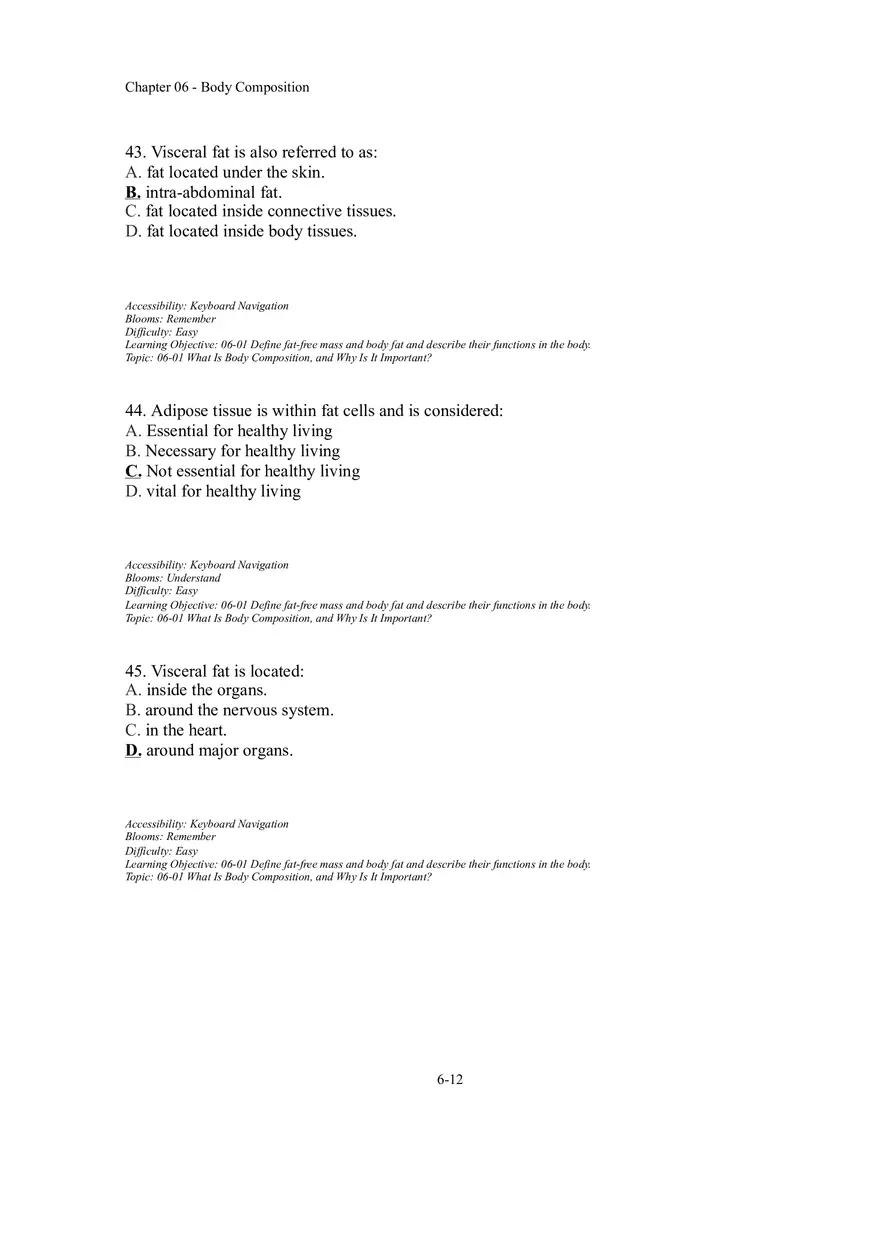 Chapter 06 Body Composition Part 2 - Page 2