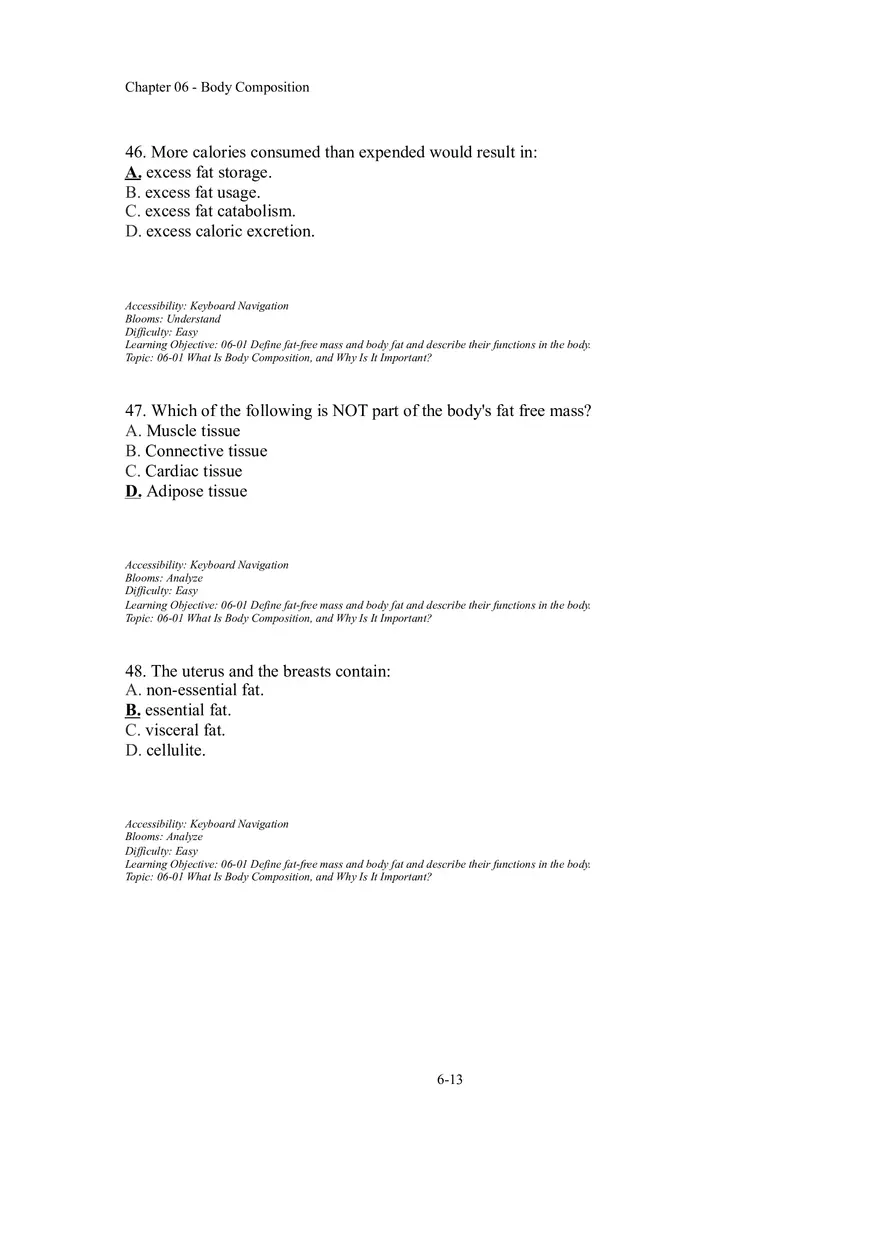 Chapter 06 Body Composition Part 2 - Page 3