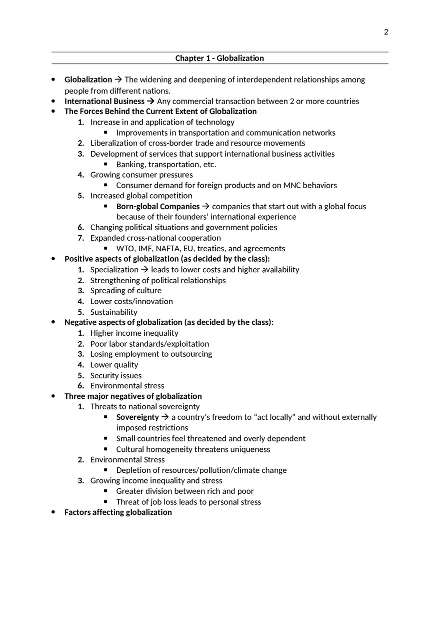 Chapter 1 - Globalization - Page 1