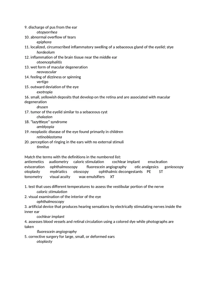 Pupillo Medical Term - Page 3