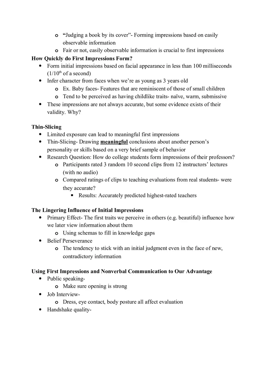 Chapter 4 Social Perception- How We Come to Understand OtherPeople - Page 3