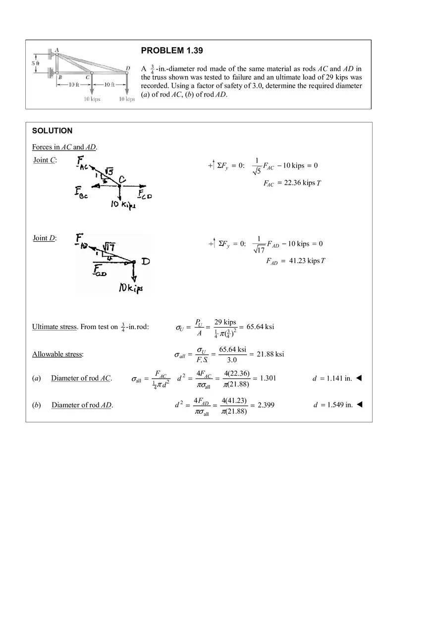 Ch.1 Problem 1.39 Solution - Page 1