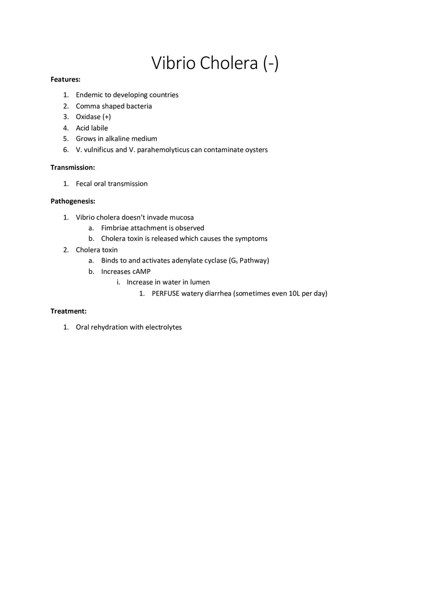 Vibrio Cholera (-) - Page 1