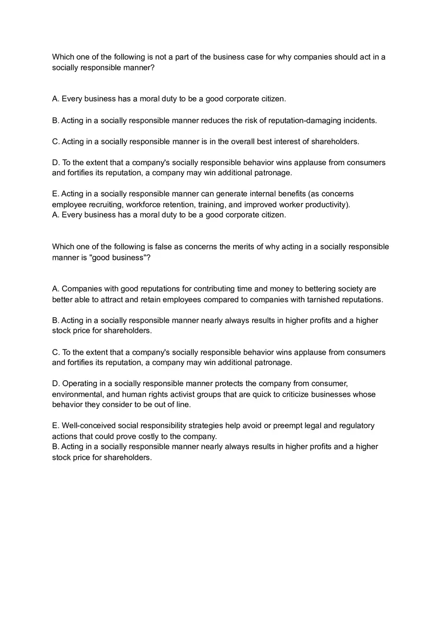 Business Ethics Concerns - Page 8
