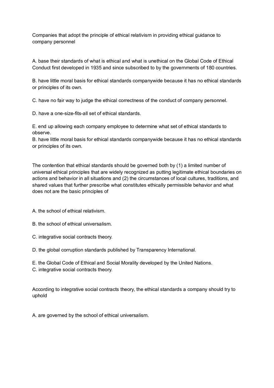 Business Ethics Concerns - Page 15