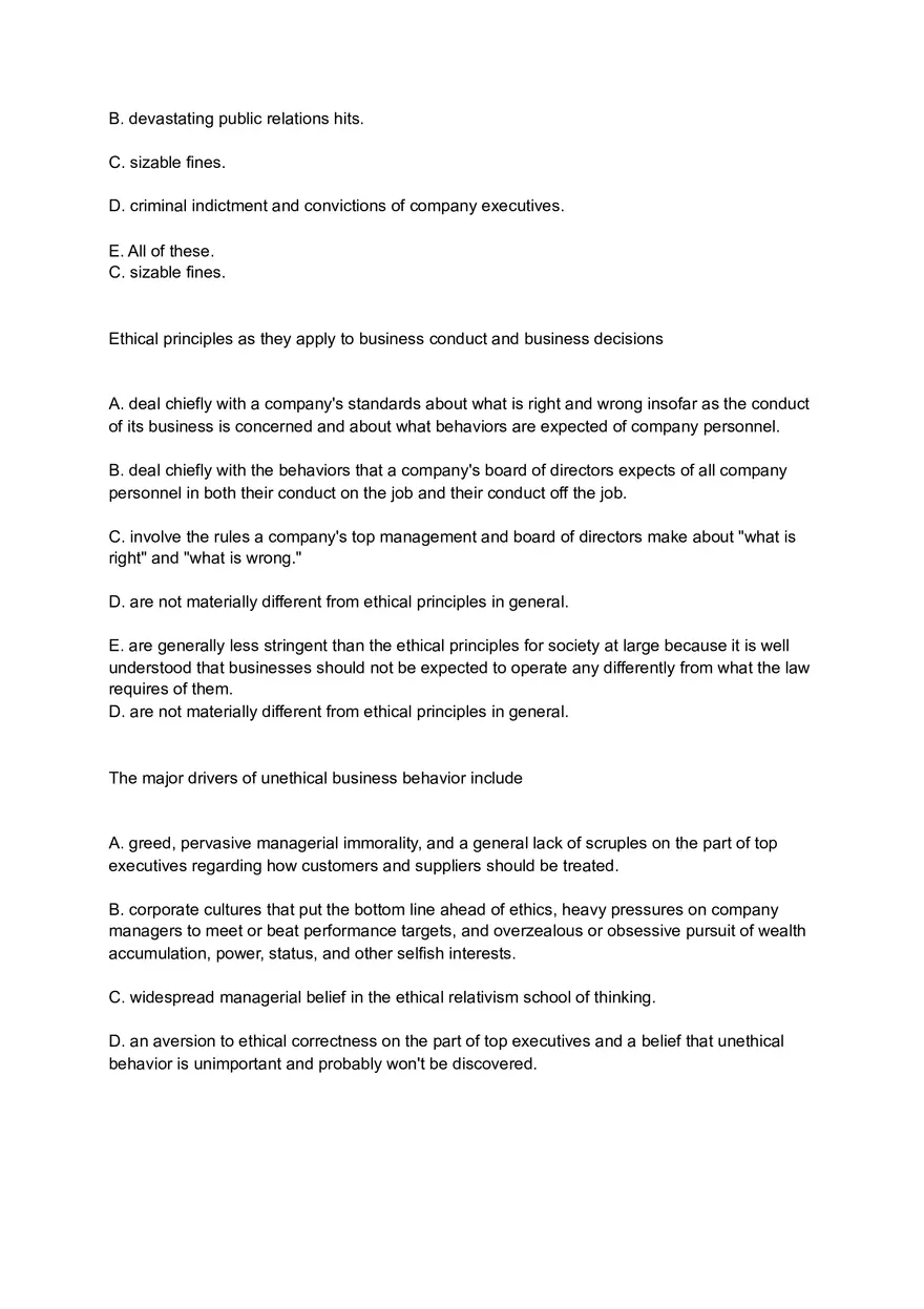 Business Ethics Concerns - Page 2