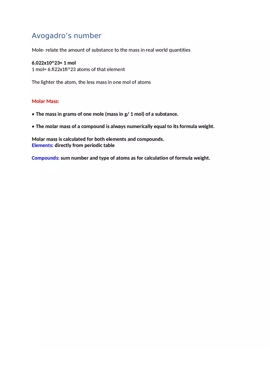Chemistry Unit 1 - Page 6