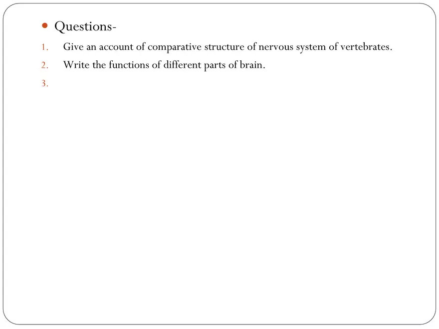 Comparative Account of Nervous System of Vertebrates - Page 17