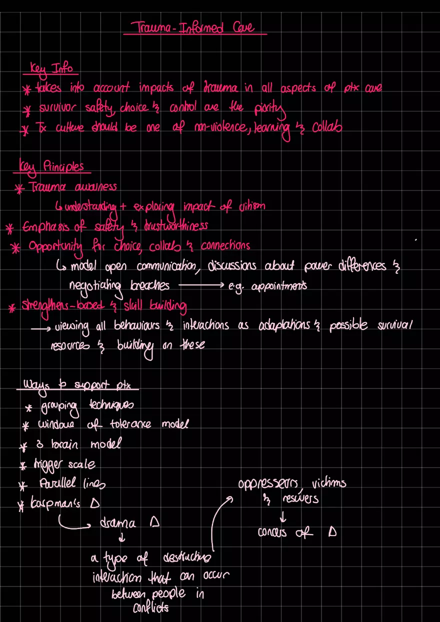 Trauma Informed Care - Page 1