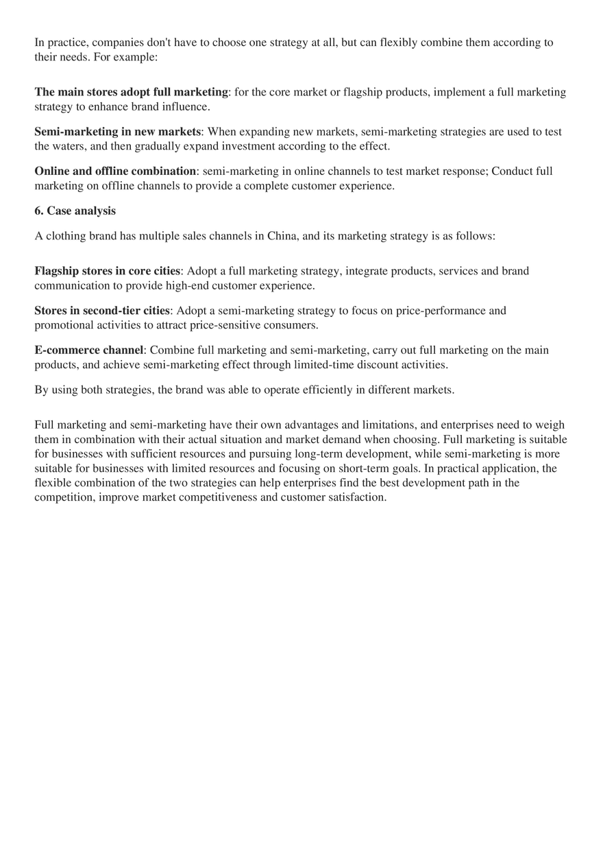 What is the Difference Between Full Marketing and Semi - Page 4