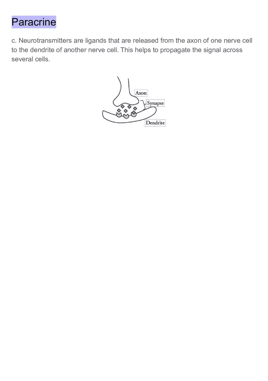 How Can Cells Send Signals to Each Qther - Page 8